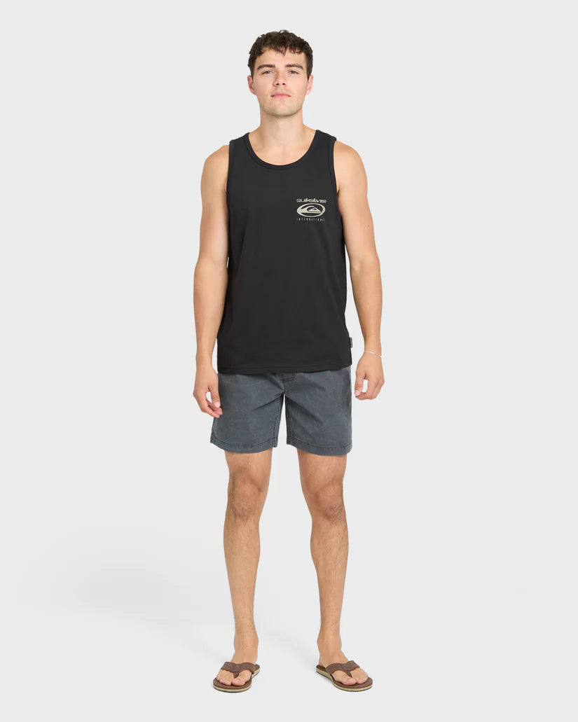 Quiksilver Men's QS International Tank Top Black