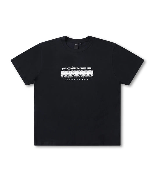 Former Quaver T-Shirt Washed Black