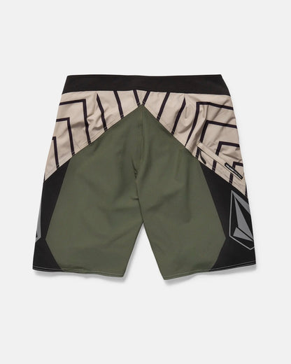 Volcom Men's Ripper Mod 21" Boardshorts Brown Olive