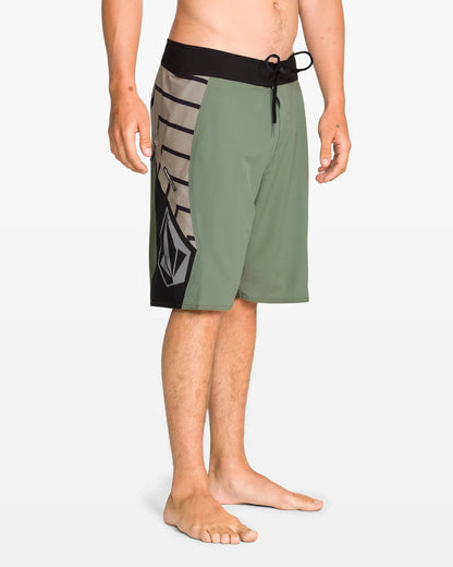 Volcom Men's Ripper Mod 21" Boardshorts Brown Olive