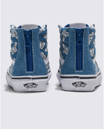 Vans Kids Sk8-Hi Zip Denim Shoe