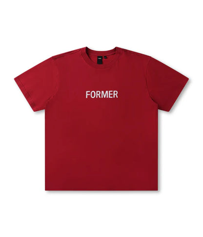 Former Salvage T-Shirt Washed Crimson