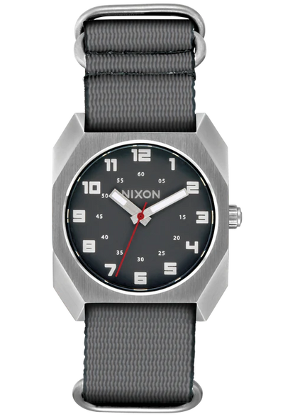 Nixon Scout Watch Dark Silver / Charcoal