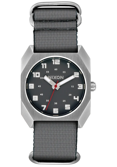 Nixon Scout Watch Dark Silver / Charcoal