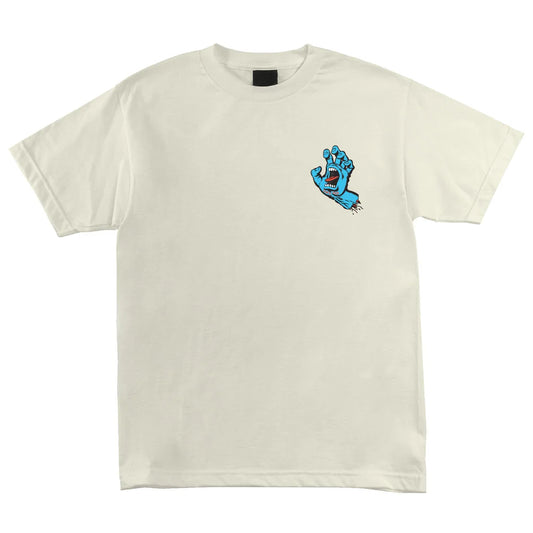 Santa Cruz Screaming Hand Men's T-Shirt Cream