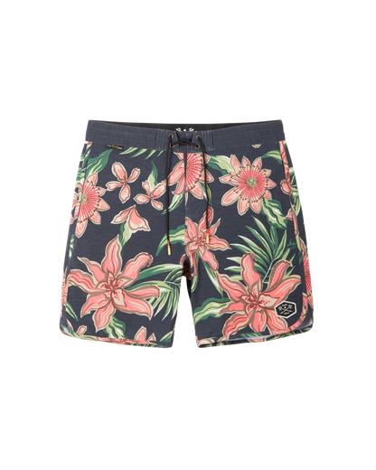 Dark Seas Sennit Boardshort Black