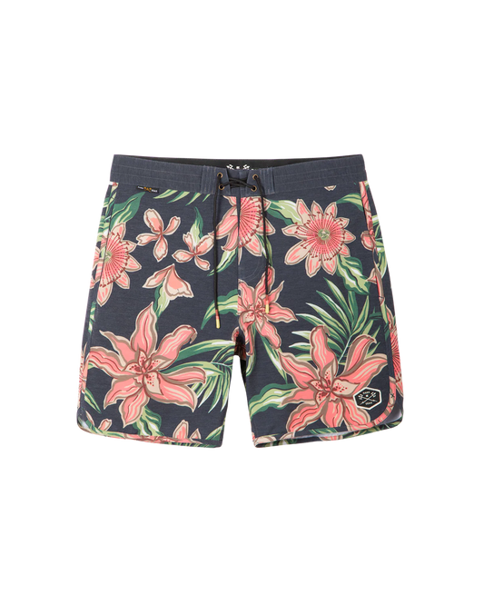 Dark Seas Sennit Boardshort Black