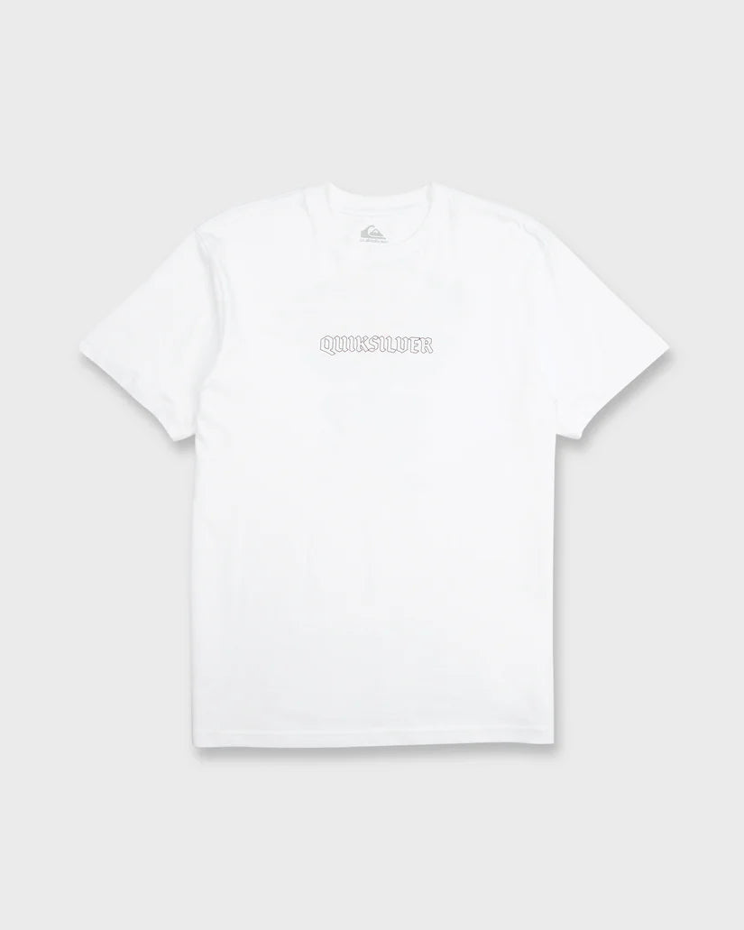 Quiksilver Serpents Short Sleeve Knit Tee White
