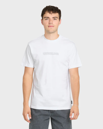 Quiksilver Serpents Short Sleeve Knit Tee White