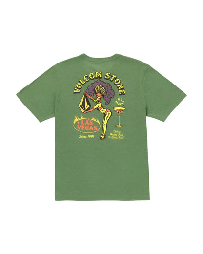 Volcom Men's Showgirl Short Sleeve Tee Ivy Heather