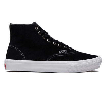 Vans Men's Skate Authentic High Shoes Black Suede