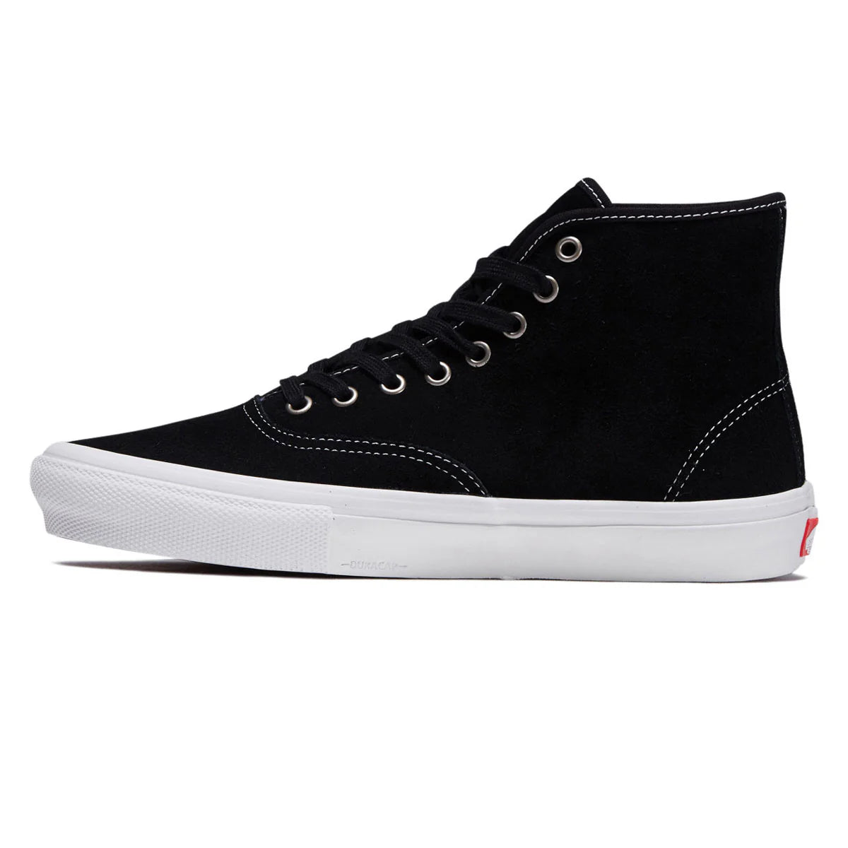 Vans Men's Skate Authentic High Shoes Black Suede