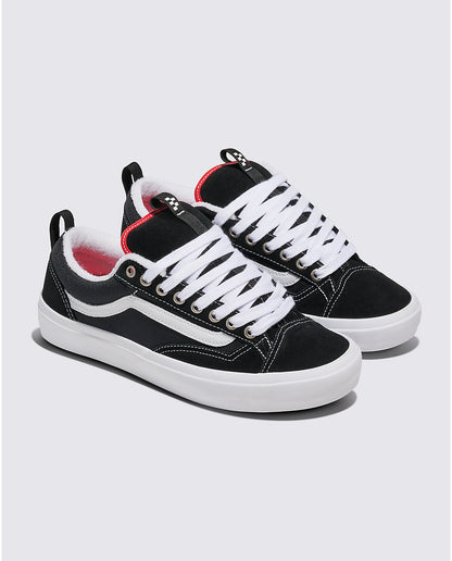 Vans Skate Old Skool 36+ Shoe Black White Red
