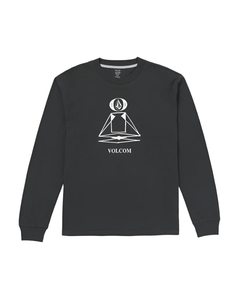 Volcom Men's Skate Vitals Remy Long Sleeve Tee Stealth
