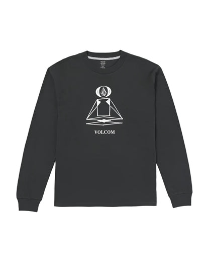 Volcom Men's Skate Vitals Remy Long Sleeve Tee Stealth
