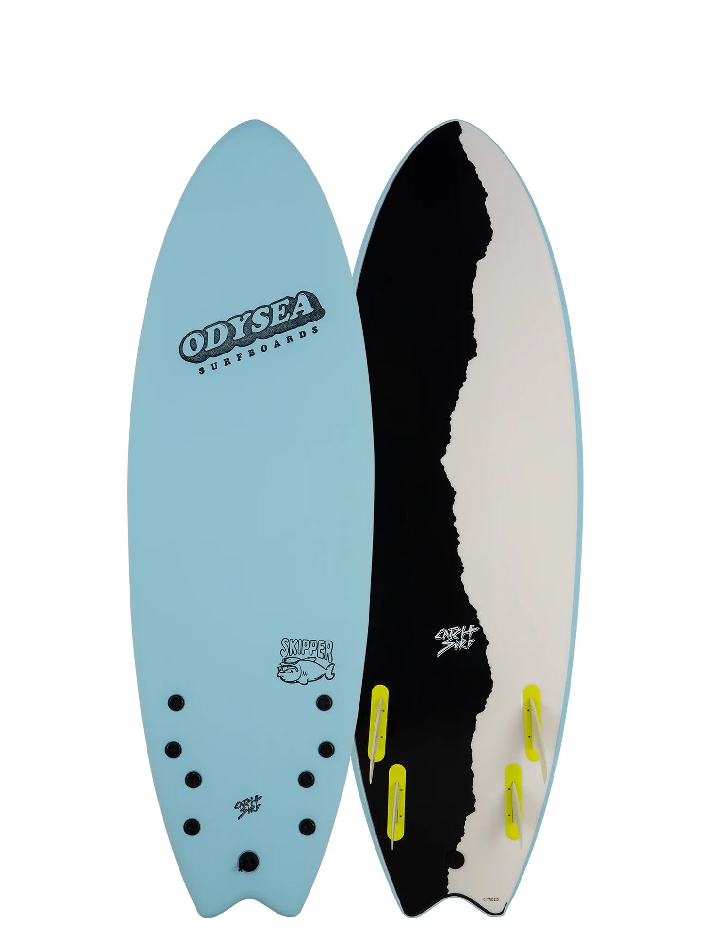 Catch Surf Skipper (Quad)  5'6" Sky Blue