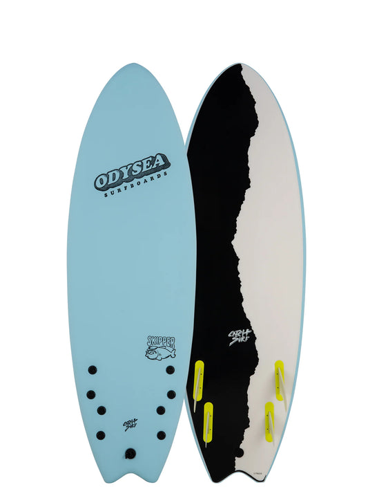 Catch Surf Skipper (Quad)  6'6" Sky Blue
