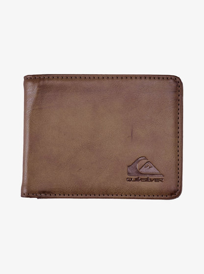 Quiksilver Slim Rays Wallet Chocolate Brown
