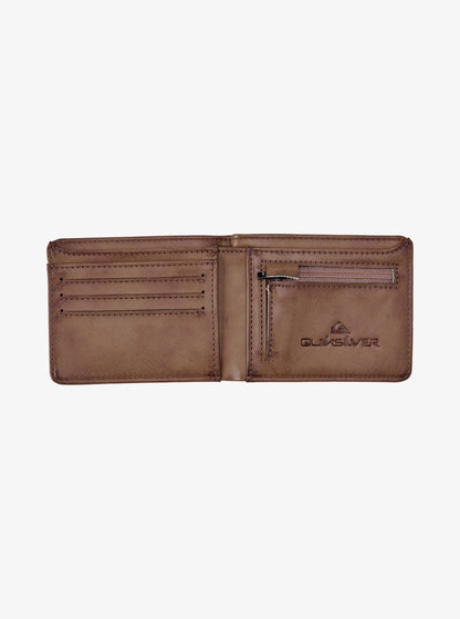 Quiksilver Slim Rays Wallet Chocolate Brown