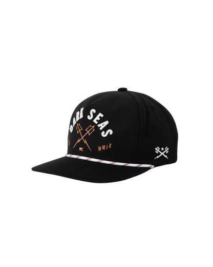 Dark Seas Spinner Hat Black