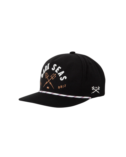 Dark Seas Spinner Hat Black