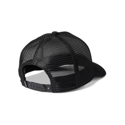 Roark Station Trucker Snapback Hat Black