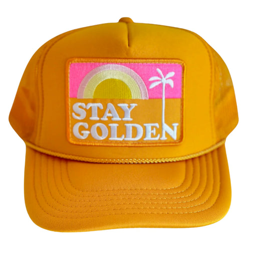 Local Beach Stay Golden Hat Yellow