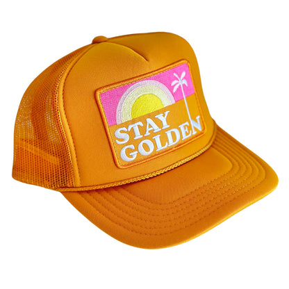 Local Beach Stay Golden Hat Yellow