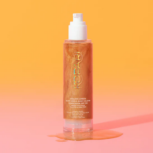 Kopari Golden Amber Sun Shield Body Glow SPF 30 Sunscreen