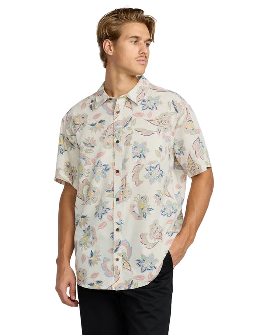 Billabong Sundays Short Sleeve Shirt Sand