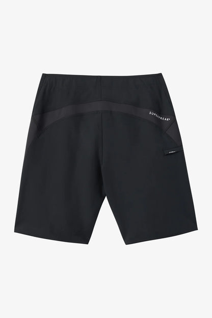 O'Neill Mens Superfreak Solid 21" Boardshorts Black