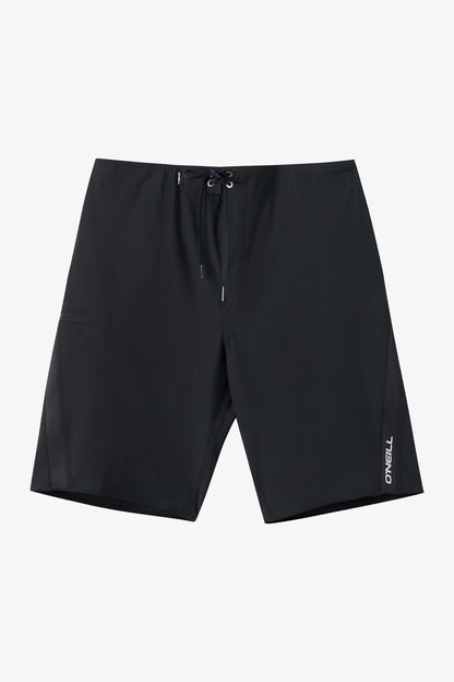 O'Neill Mens Superfreak Solid 21" Boardshorts Black