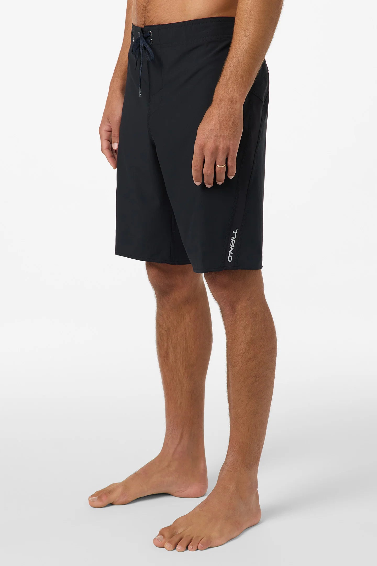 O'Neill Mens Superfreak Solid 21" Boardshorts Black