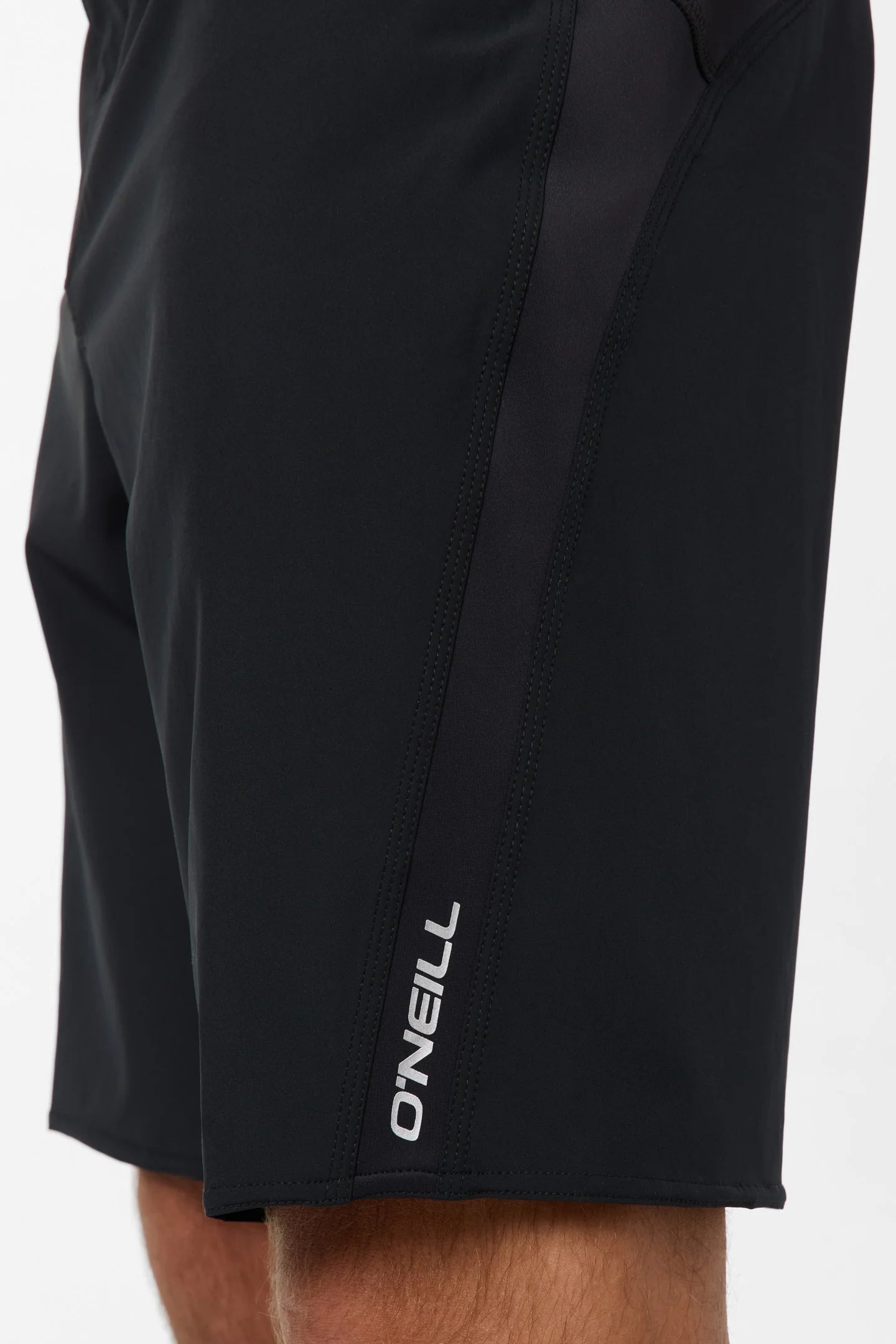 O'Neill Mens Superfreak Solid 21" Boardshorts Black