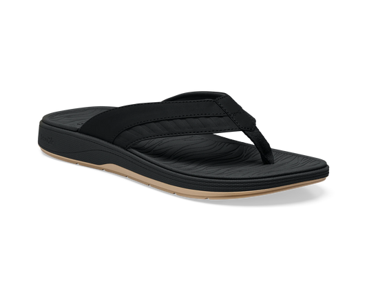 Sanuk Men's Surf Seeker Sandals Black