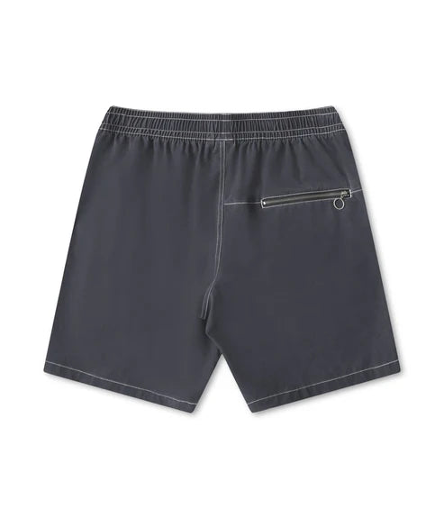 Former Swans Baggy 18' Swim Trunk Washed Black