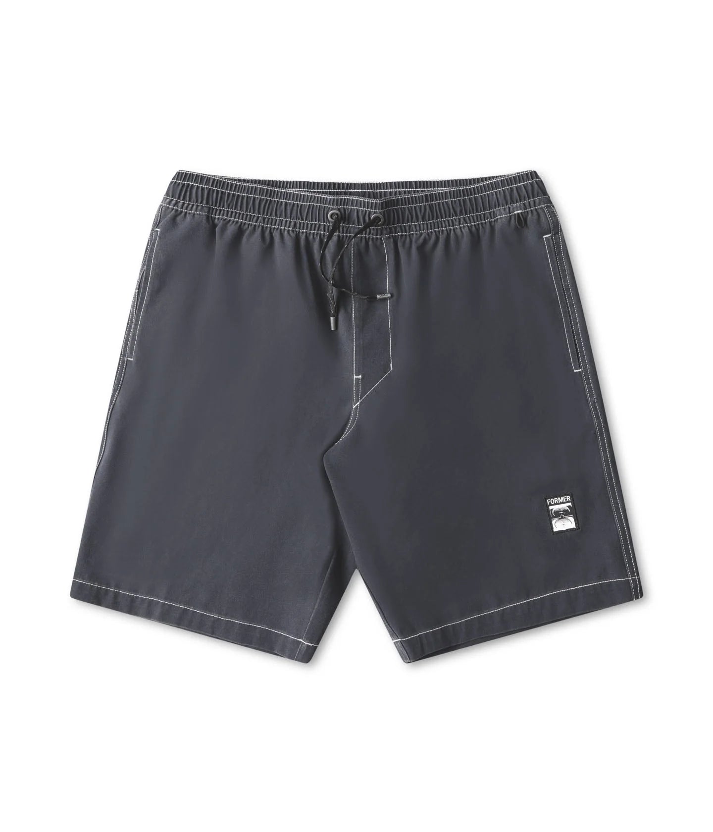 Former Swana Baggy 18" Swim Trunk Washed Black