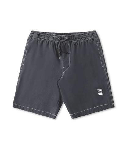 Former Swana Baggy 18" Swim Trunk Washed Black
