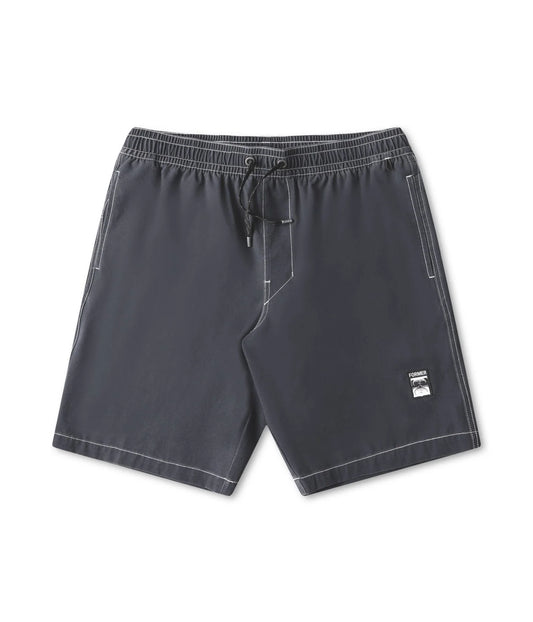 Former Swana Baggy 18" Swim Trunk Washed Black