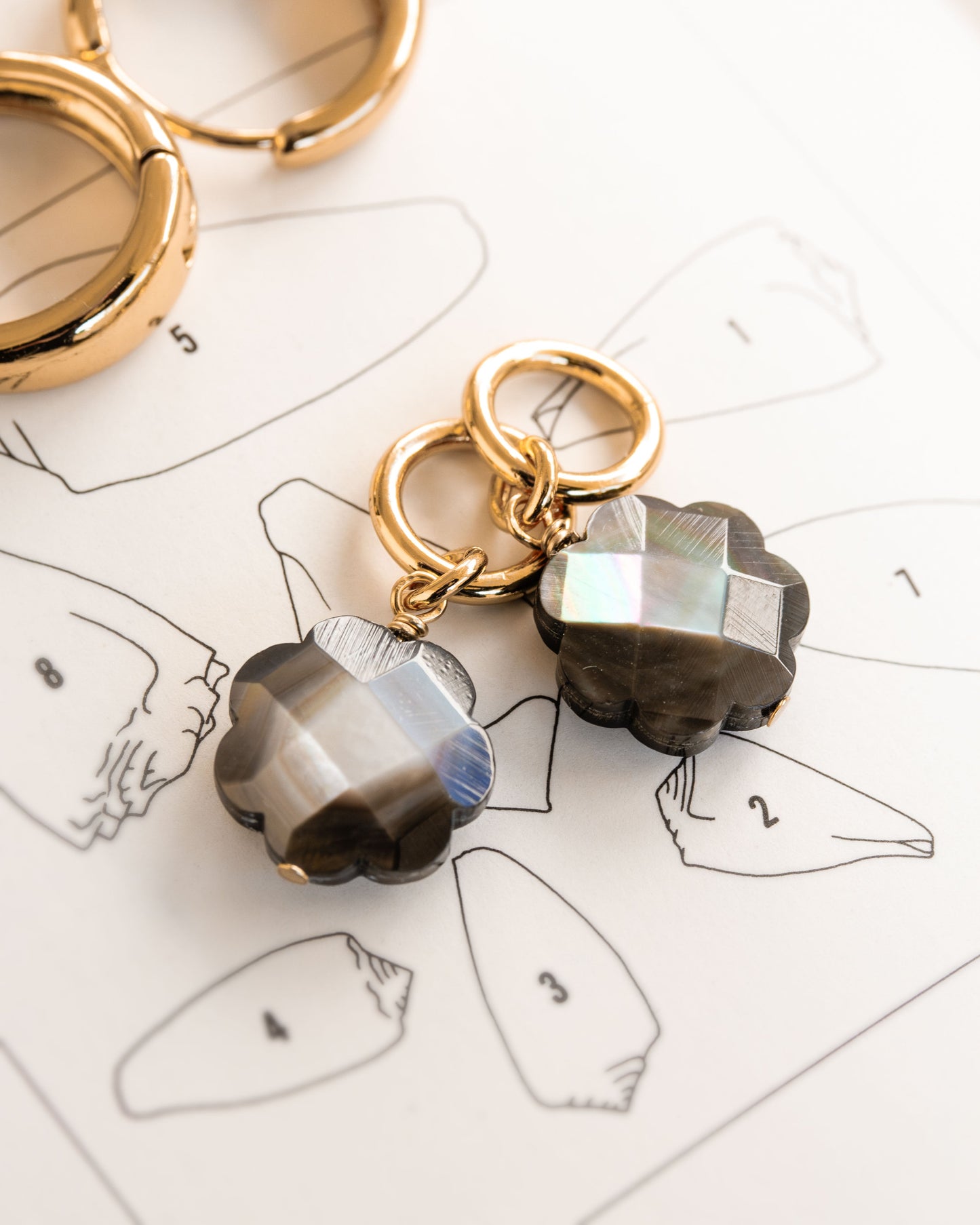 Sweet and Simple Interchangeable Hoop Earring Charms