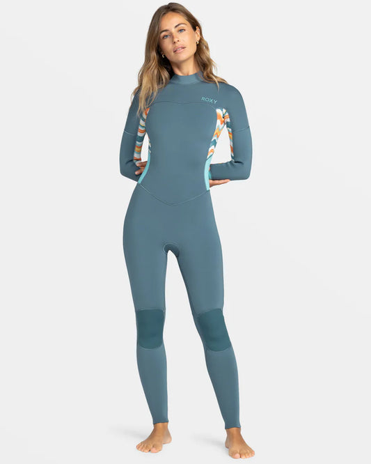 Roxy Womens 3/2mm Swell Backzip Wetsuit Starglazer