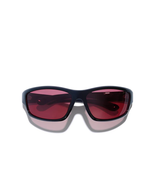 Ritual Vision Teenage Zero Polished Black / Rust Polarized Sunglasses