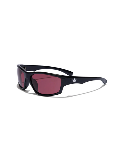 Ritual Vision Teenage Zero Polished Black / Rust Polarized Sunglasses