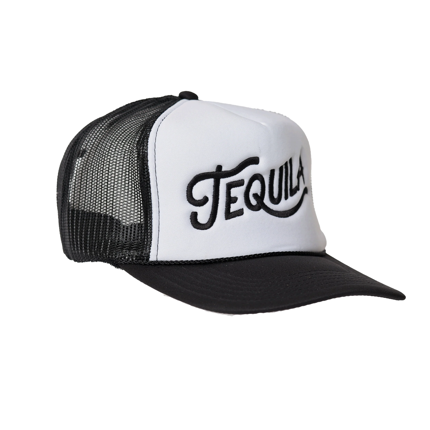 Local Beach Tequila Hat Black/White