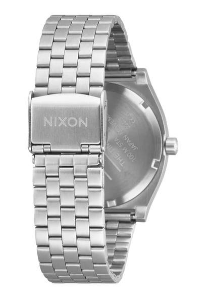 Nixon Time Teller Silver / Mandarin