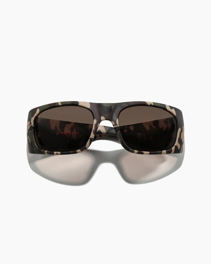 Ritual Vision Transmitter By Noa Deane Matte Camo / Dark Green Polarized Sunglasses