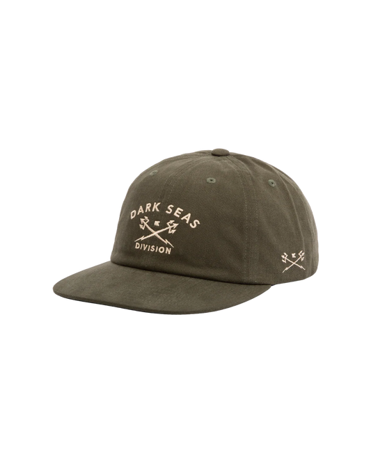 Dark Seas Tridents Low Pro Hat Olive