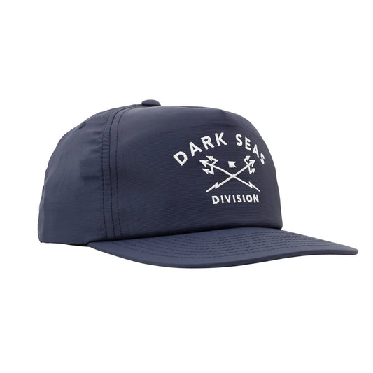 Dark Seas Tridents Nylon Hat Navy
