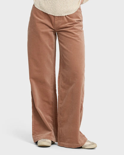 Billabong Women's Uncut Cord Pants Sugar Almond