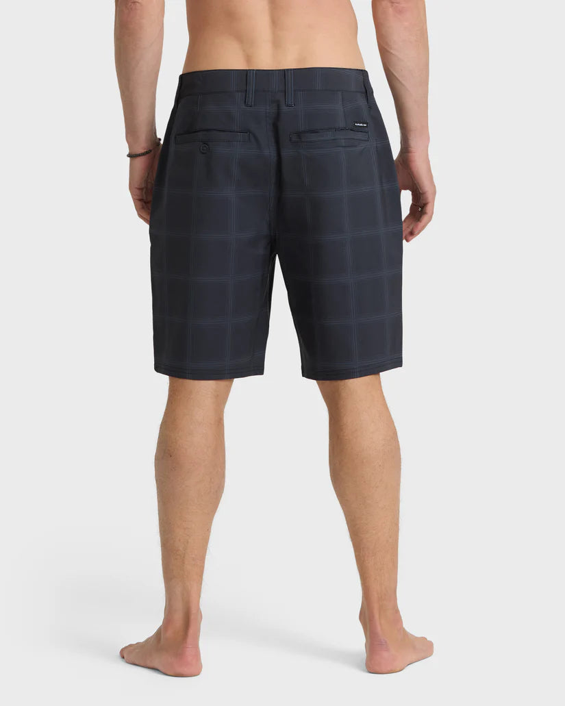 Quiksilver Union Print Amphibian 20" Hybrid Shorts Black